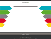 Tablet Screenshot of dancing.net